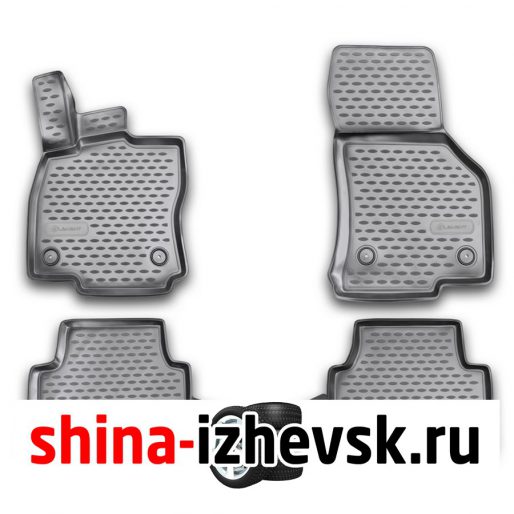 Коврик Autofamily коврики 3D в салон для SKODA Octavia, 2013-2017, 2017- , Active, Ambition, Style, 4 шт. ) в Ижевске